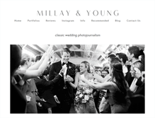 Tablet Screenshot of millayandyoung.com